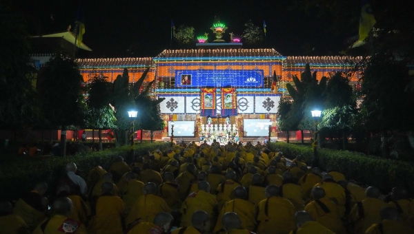 Commemorating the Anniversaries of Milarepa and Marpa on Chӧtrul Duchen